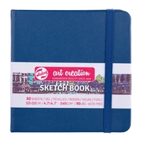 Talens Art Creations Sketchbook 12x12cm Navy Blue 