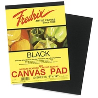 Fredrix Canvas Pad Black