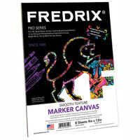 Fredrix Marker Canvas Pad  9x12"