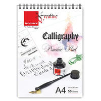 Isomars Calligraphy Practice Pad 100gsm A4  