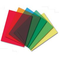 Grafix Clear Lay Coloured Film 18x24'' Pack 5 