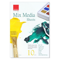 Isomars Mixed Media Paper 300gsm Pack 10 A3