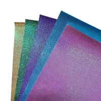 Rainbow Glitter Paper A4 Pack 50
