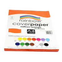 Cover Paper A4 125gsm Pack 100 Orange