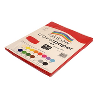 Cover Paper A4 125gsm Pack 100 Red