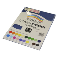 Cover Paper A4 125gsm Pack 100 Royal Blue