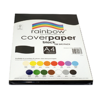 Cover Paper A4 125gsm Pack 100 Black
