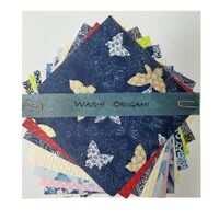 Origami Washi Indigo #5 15x15cm 