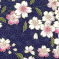 Chiyogami Paper A4 CH8540 Pink/White Blossoms