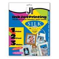 Inkjet Silk Sheets  A4 Pack 10