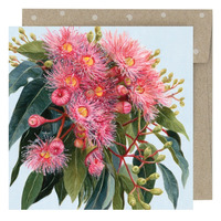 Earth Greetings Mini Card Summer Gumflowers