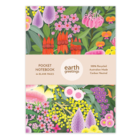 Earth Greeting Card Mini Australia Wildflowers