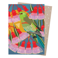 Earth Greetings Card Mulga Parrot