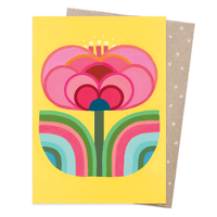 Earth Greetings Card Flower in Sunshine