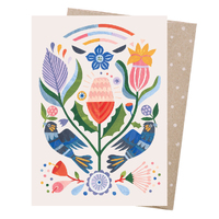 Earth Greetings Card Spring Confetti 