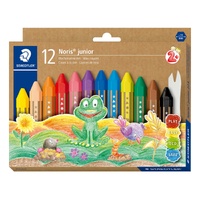 Staedtler Noris Junior Wax Crayon Set 12