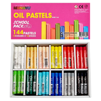 Mungyo Oil Pastels School Pack 144