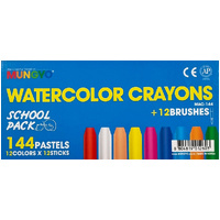 Mungyo Watercolour Crayons Set 144