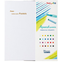 Pentel Aquawash Oil Pastel Set 24