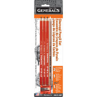 Generals Charcoal Pencil Kit Set 5 #557SABP