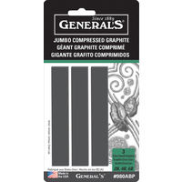 Generals #980A Jumbo Compressed Graphite Set 3