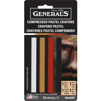 Generals #944BP Charcoal Sticks Set 4