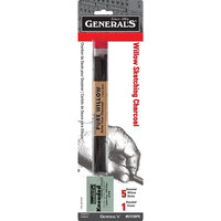 Generals Willow Charcoal Set 6 #57-BPE