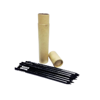 General Pencil Compressed Charcoal Sticks 4/Pkg-White - Soft Assorted  (GP958