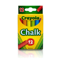 Crayola Chalk Box 12 Assorted Colours