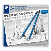 Staedtler Lumograph Pencil Tin 24