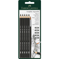 Faber-Castelll Aquarelle Graphite Pencil Set 6