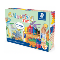 Staedtler Colouring Book 60 Piece Set Magical Adventures