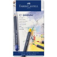 Faber Castell Goldfaber Colour Pencil Tin 12
