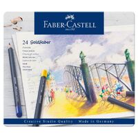 Faber Castell Goldfaber Colour Pencil Tin 24