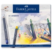 Faber Castell Goldfaber Colour Pencil Tin 48