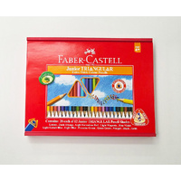 Faber Castell Jumbo Triangular Colour Pencils 240