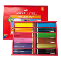 Faber Castell Jumbo Triangular Colour Pencil Set 240