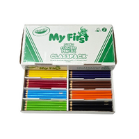 Crayola My First Jumbo Colored Pencils Classpack Set 96