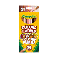 Crayola Colors of the World Pencil Set 24