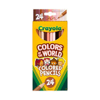 Crayola Colors of the World Pencil Set 24 