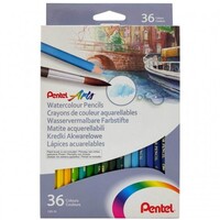 Pentel Watercolour Pencil Set 36 