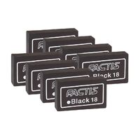 Factis Soft Black Eraser Box 18