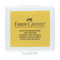 Faber Castell Kneadable Eraser Colour Plastic Case