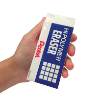 Pentel Hi Polymer Eraser Jumbo White 47x108x22mm