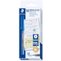 Staedtler Stick Ballpoint Pen Blue Box 10
