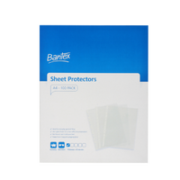 Bantex Sheet Protectors A4 Pack 100