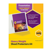 Marbig Premium Sheet Protectors A4 Box 50 