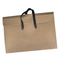 Kraft Folio Bag with Handles