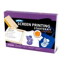 Derivan Screen Printing Starter Kit for Fabrics
