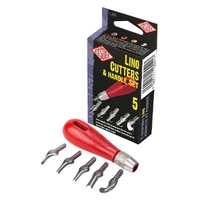Essdee Lino Cutter & Handle Set 5 
